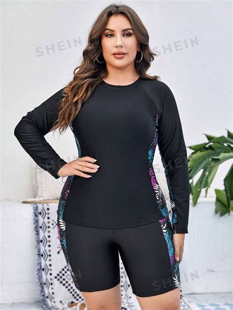 shein curve swim